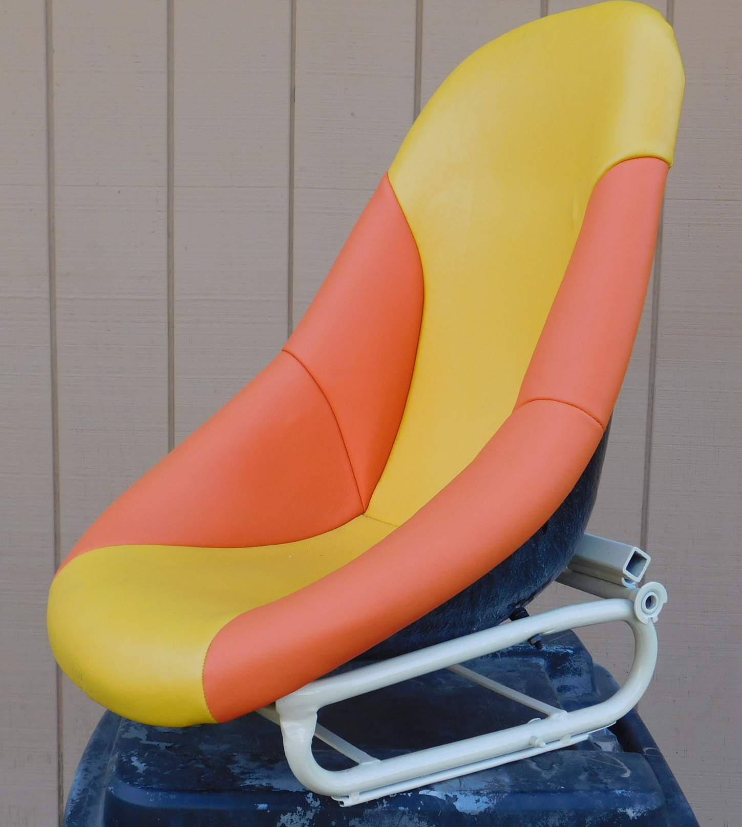 Ted’s Upholstery — Manx bucket seat restoration